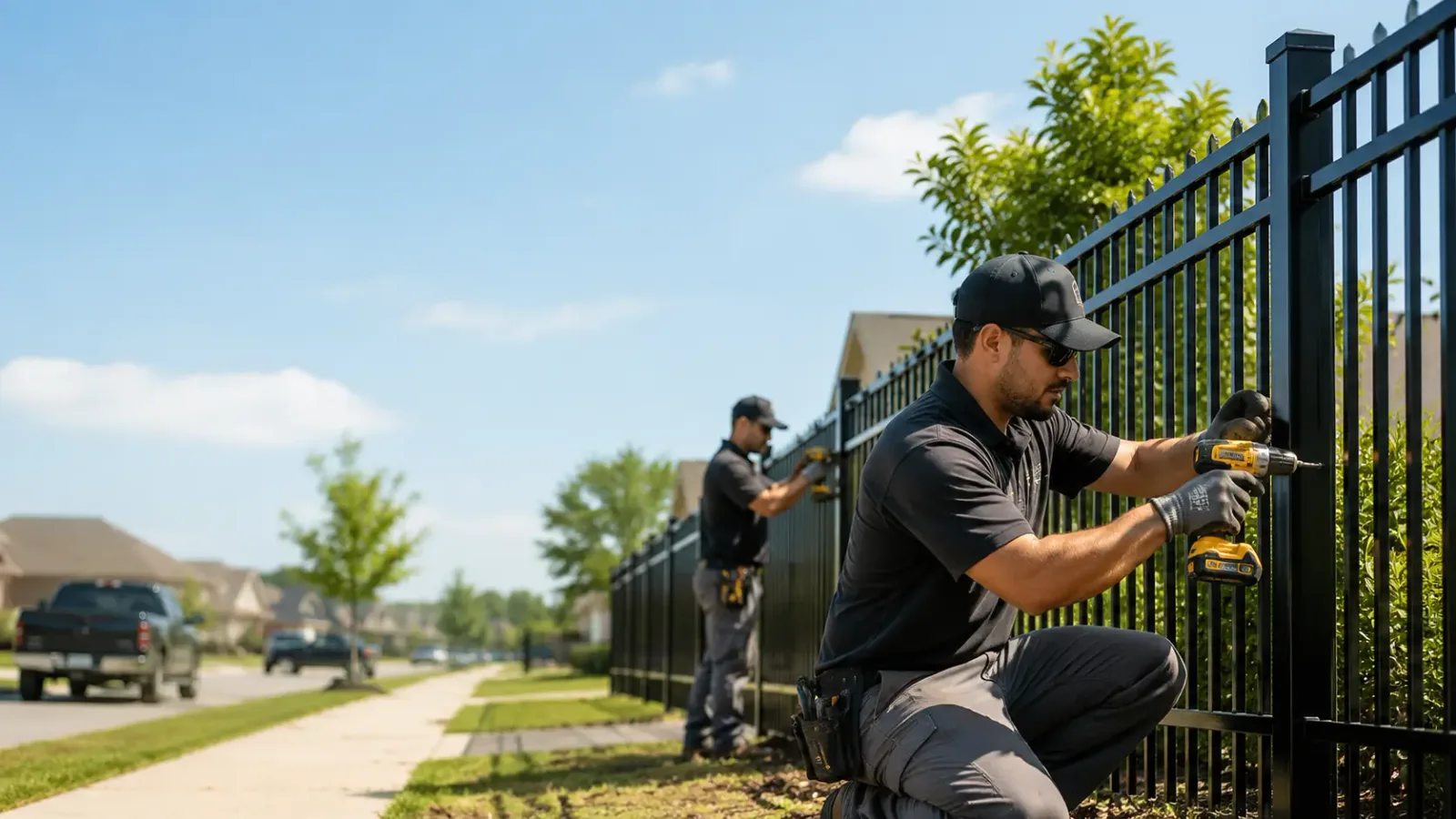 Metal Fence Installation in Shelbyville, IN